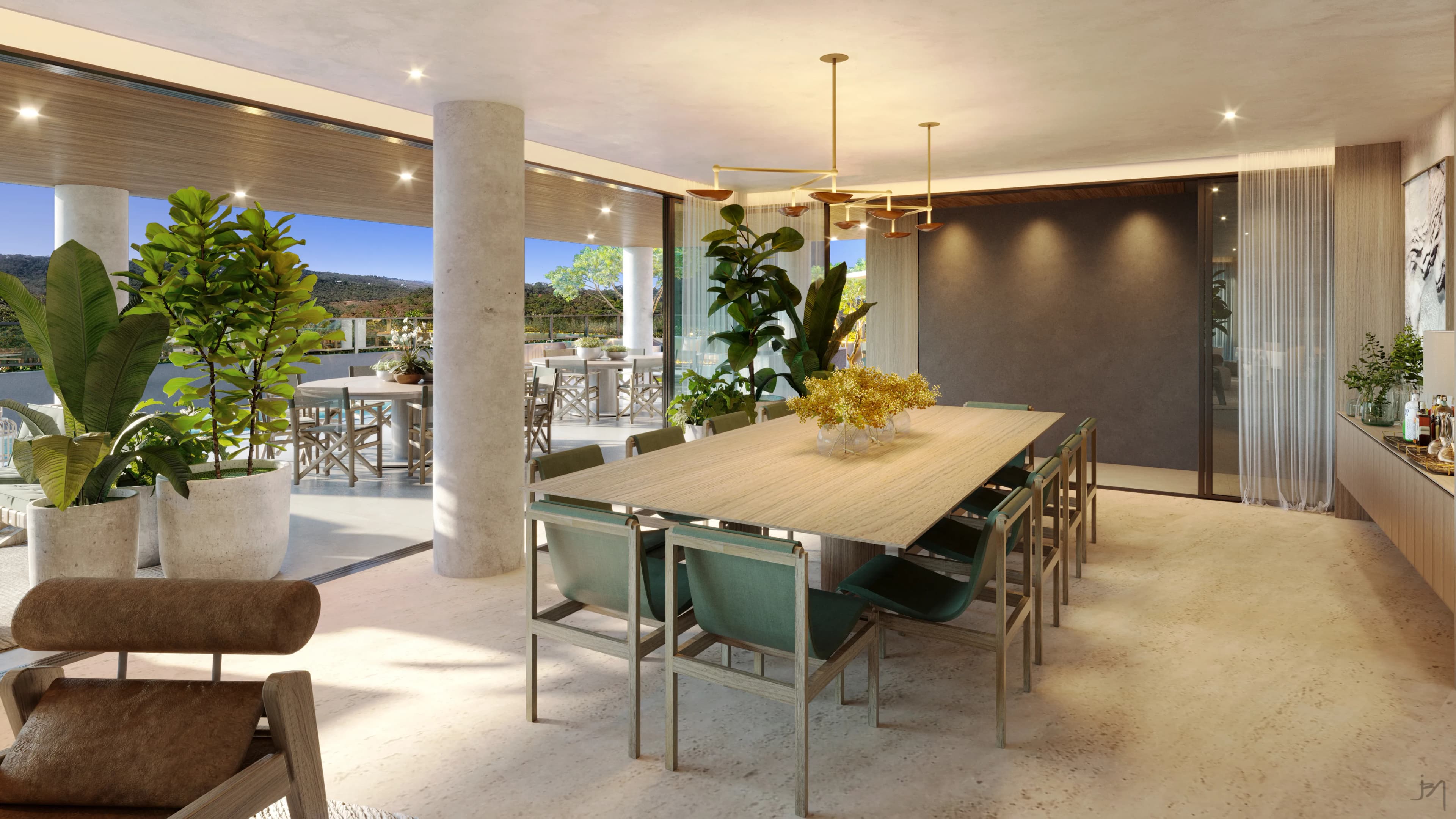 Valle dos Ipês — render destaque