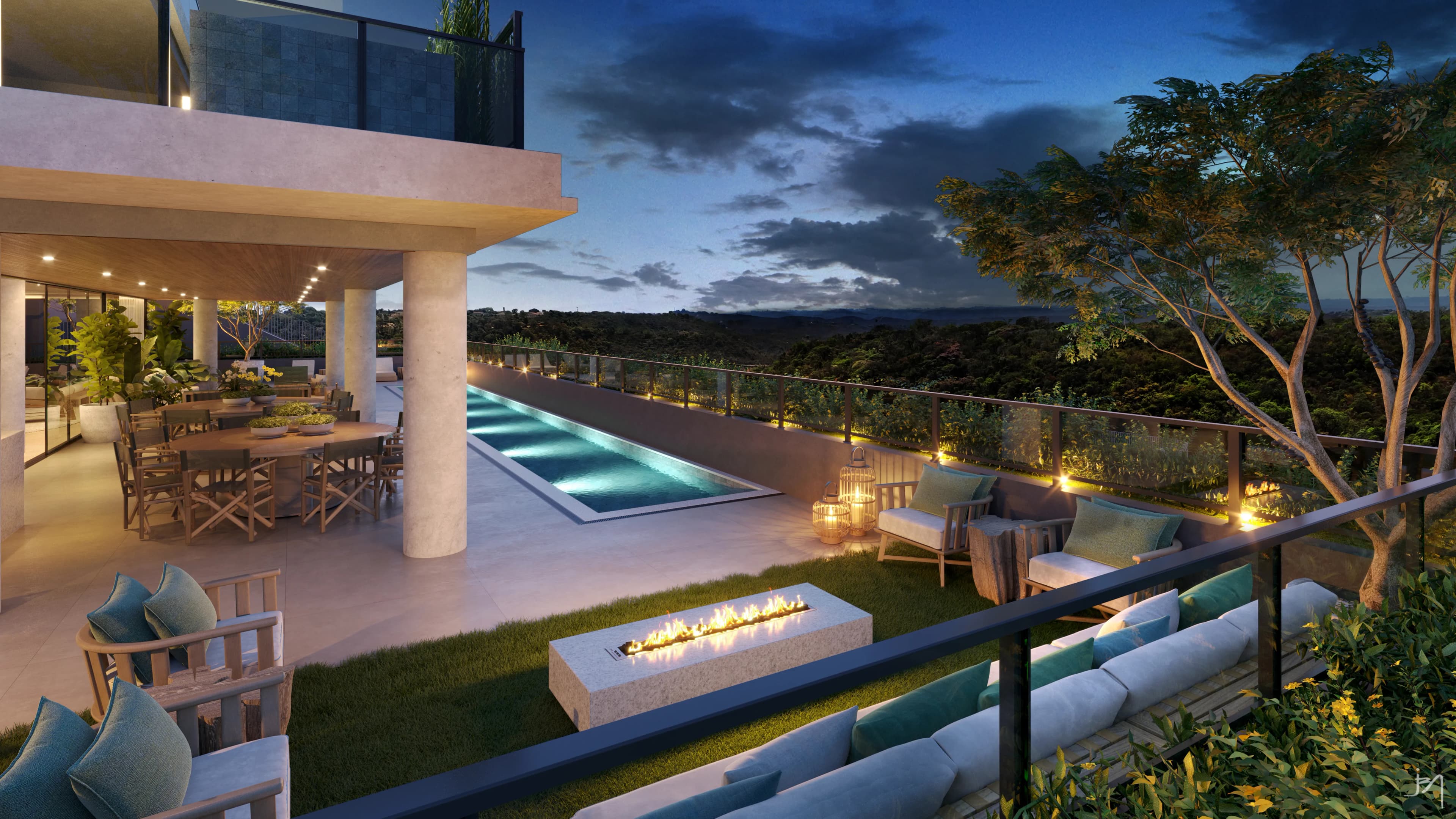 Valle dos Ipês — render 2