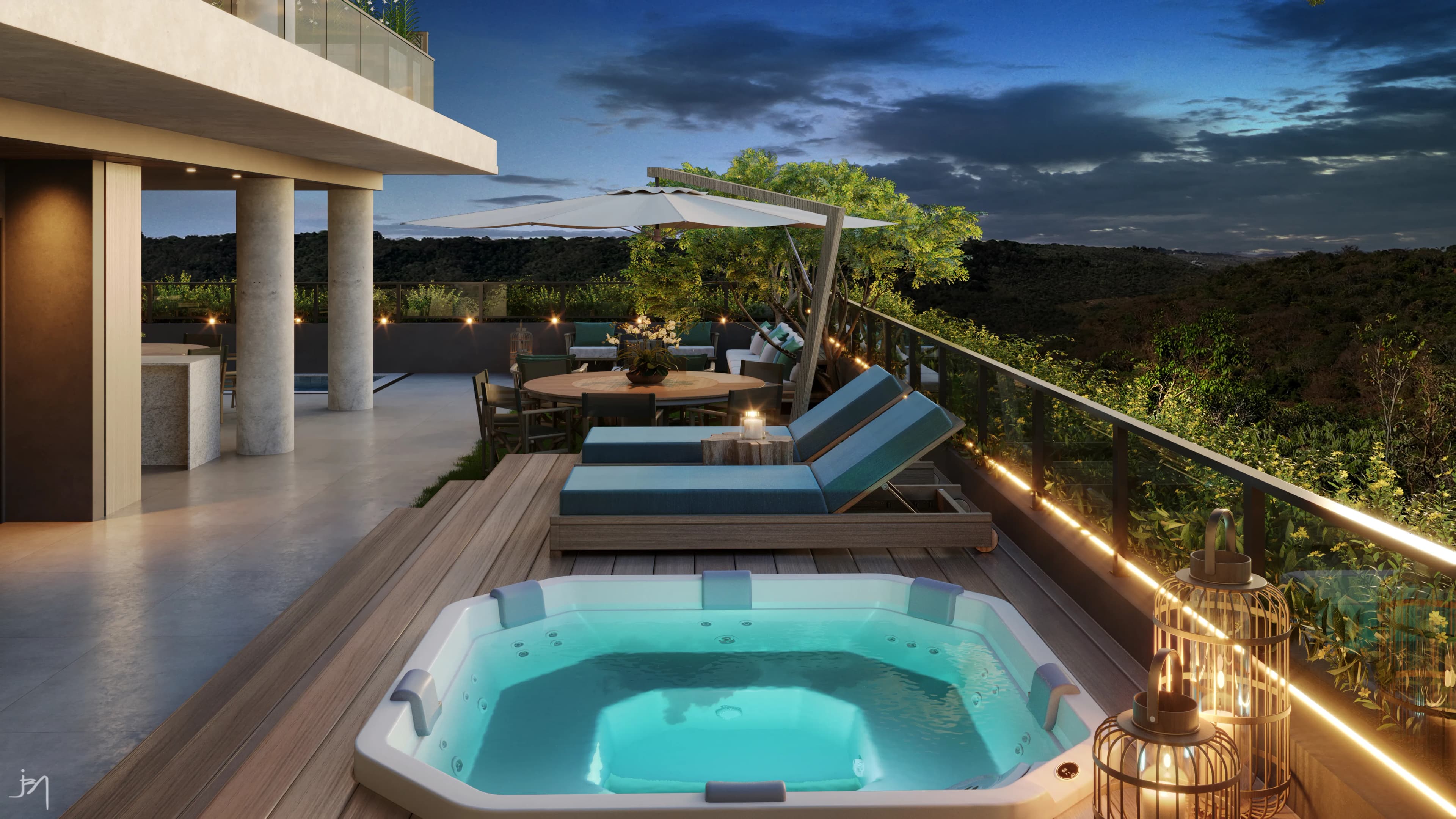 Valle dos Ipês — render 3