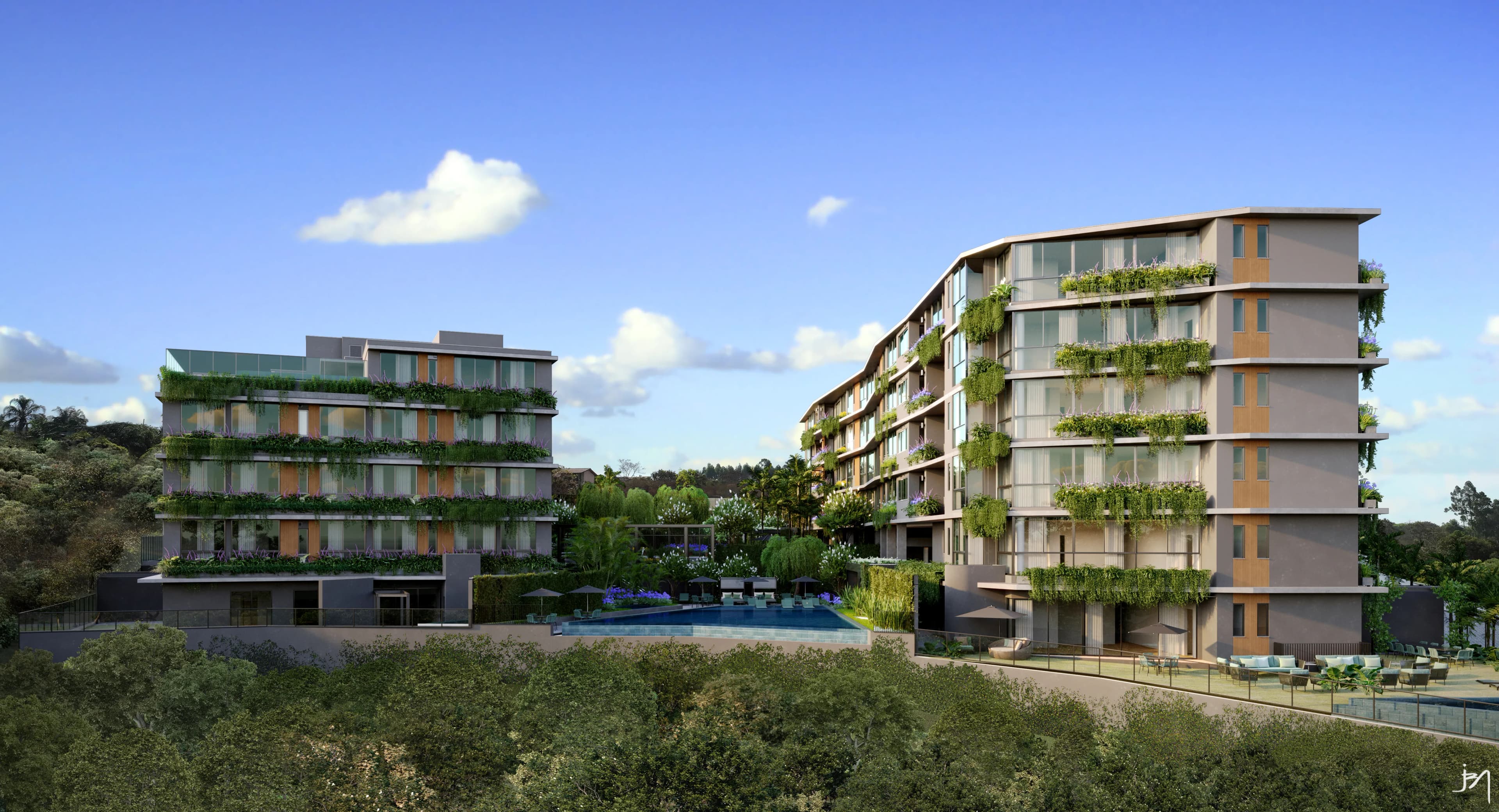 Valle das Orquídeas — render 2
